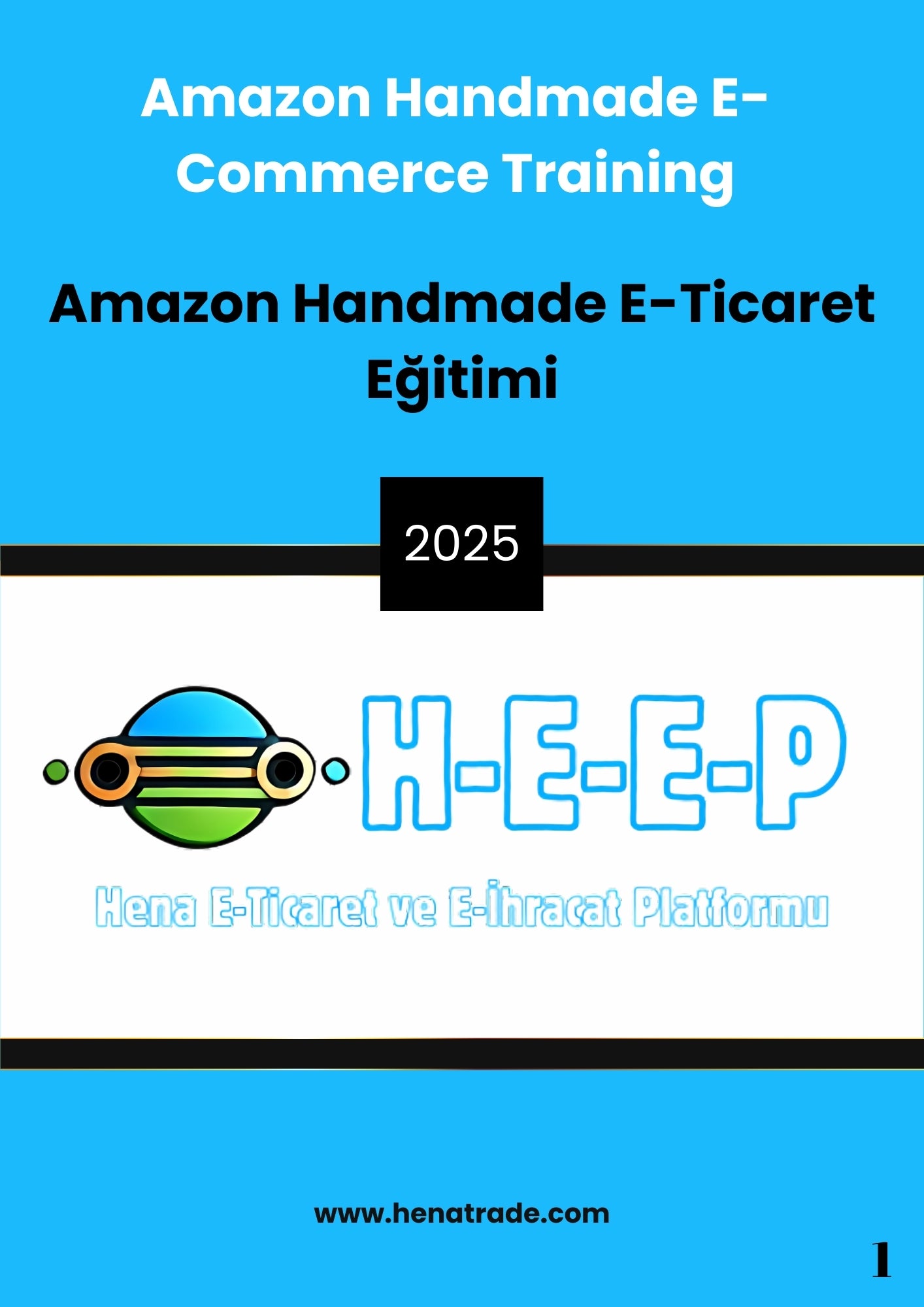 Amazon Handmade E-Ticaret Eğitimi