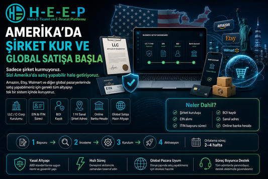 Amerika’da Şirket Kur ve Global Satışa Başla
