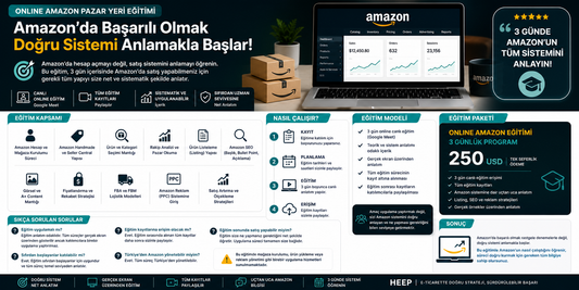 Online Amazon Pazar Yeri Eğitimi