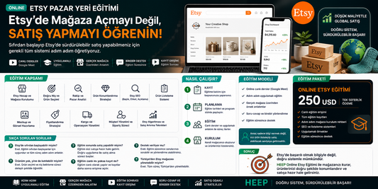 Online Etsy Pazar Yeri Eğitimi